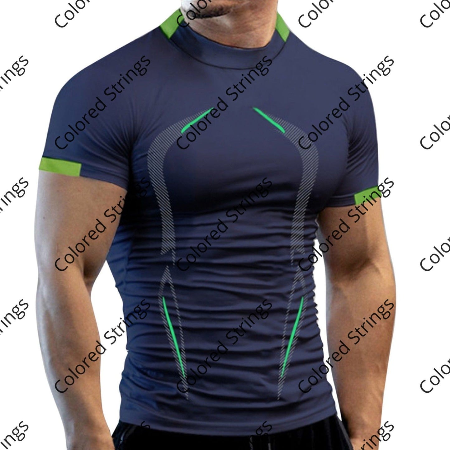 Summer Gym Shirt Sport T Shirt Men Quick Dry Running Shirt Men Workout Tees Fitness Tops Oversized Short Sleeve T-shirt Clothes
