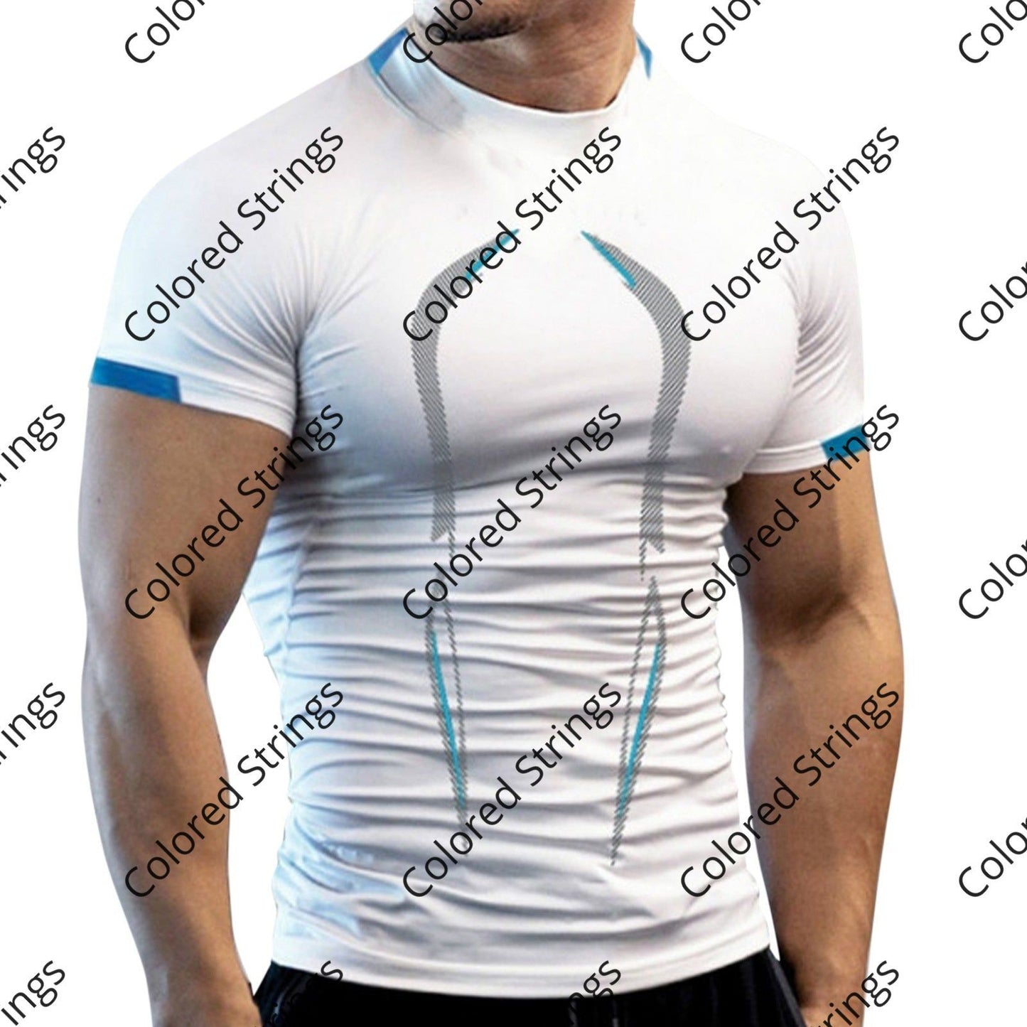 Summer Gym Shirt Sport T Shirt Men Quick Dry Running Shirt Men Workout Tees Fitness Tops Oversized Short Sleeve T-shirt Clothes