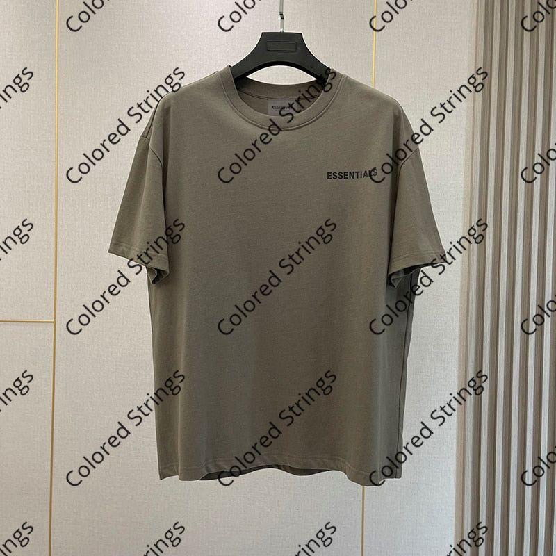 Summer New Essentials T-Shirts High street Hip-Hop Style 100% Cotton Quality Men and Women Oversized Sport T-Shirt
