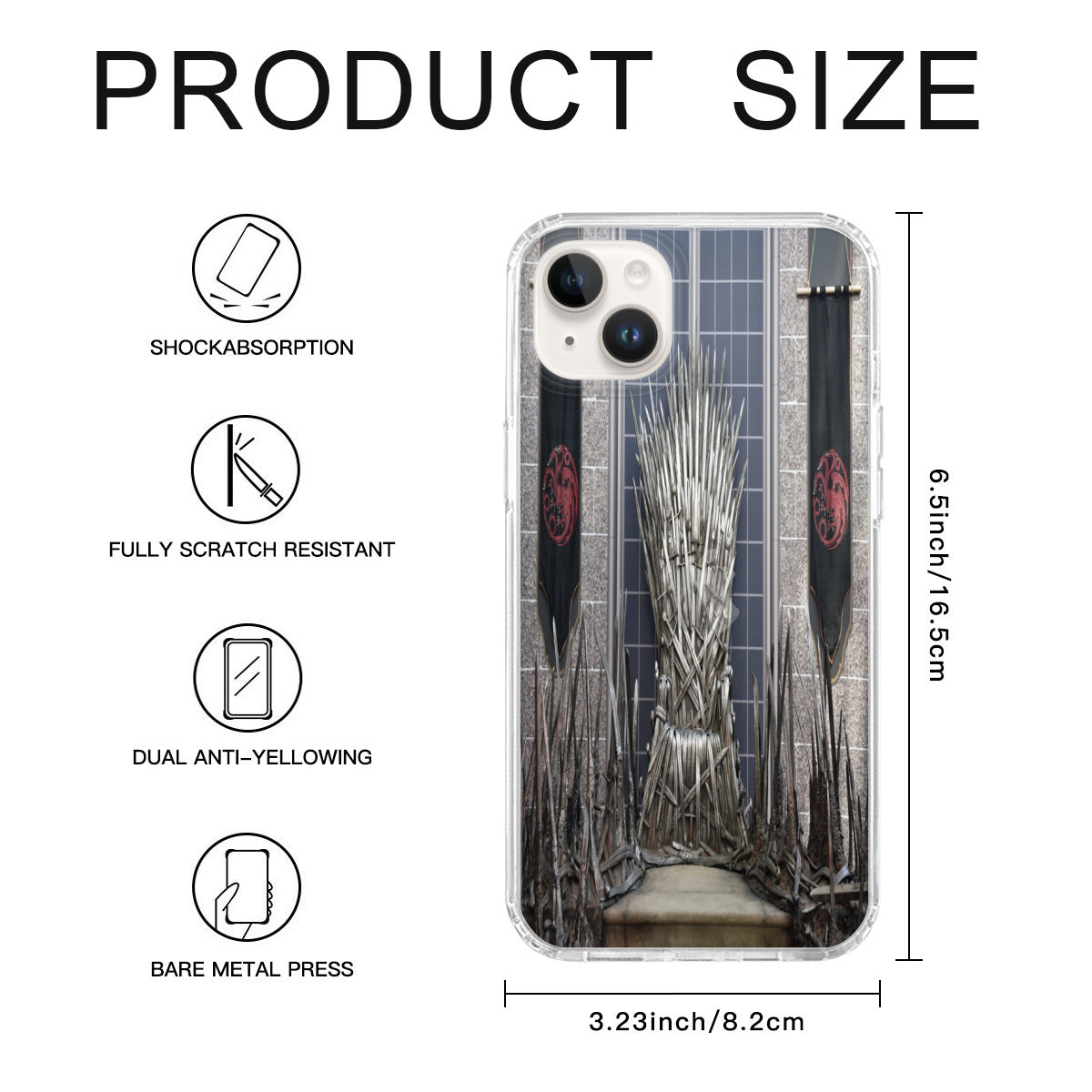 Iron Throne Case iPhone 14 Max (October 25, 2022)