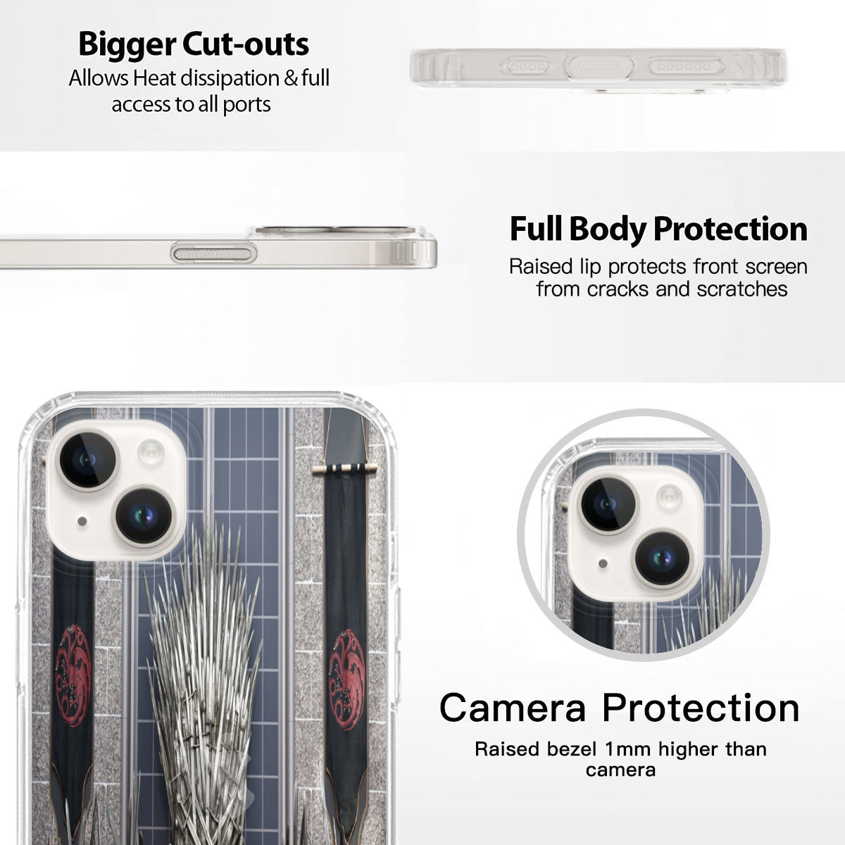 Iron Throne Case iPhone 14 Max (October 25, 2022)