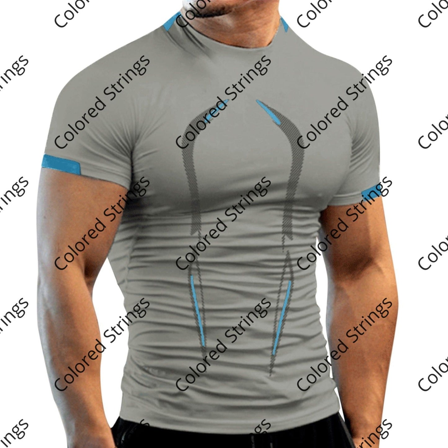 Summer Gym Shirt Sport T Shirt Men Quick Dry Running Shirt Men Workout Tees Fitness Tops Oversized Short Sleeve T-shirt Clothes