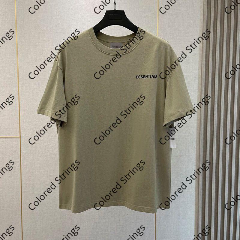 Summer New Essentials T-Shirts High street Hip-Hop Style 100% Cotton Quality Men and Women Oversized Sport T-Shirt