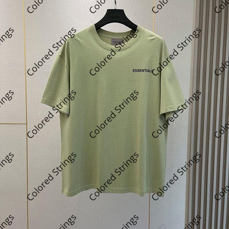 Summer New Essentials T-Shirts High street Hip-Hop Style 100% Cotton Quality Men and Women Oversized Sport T-Shirt